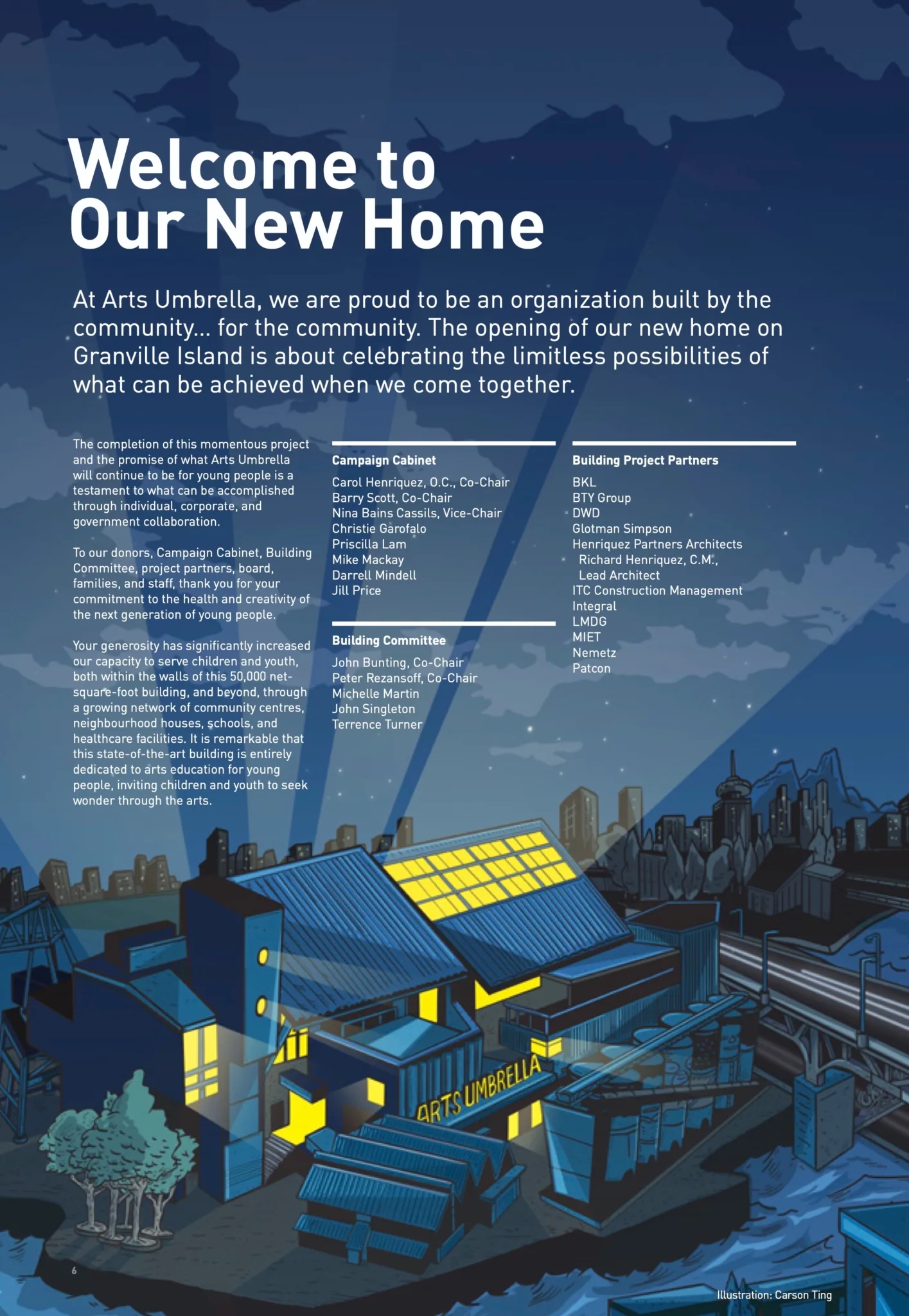 Original — 'Welcome to Our New Home' Spread